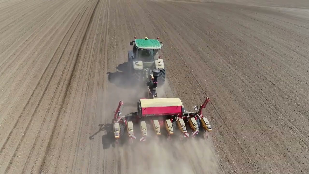 2025 kukorica vetés ⎮7250r+ Vaderstad Tempo F8