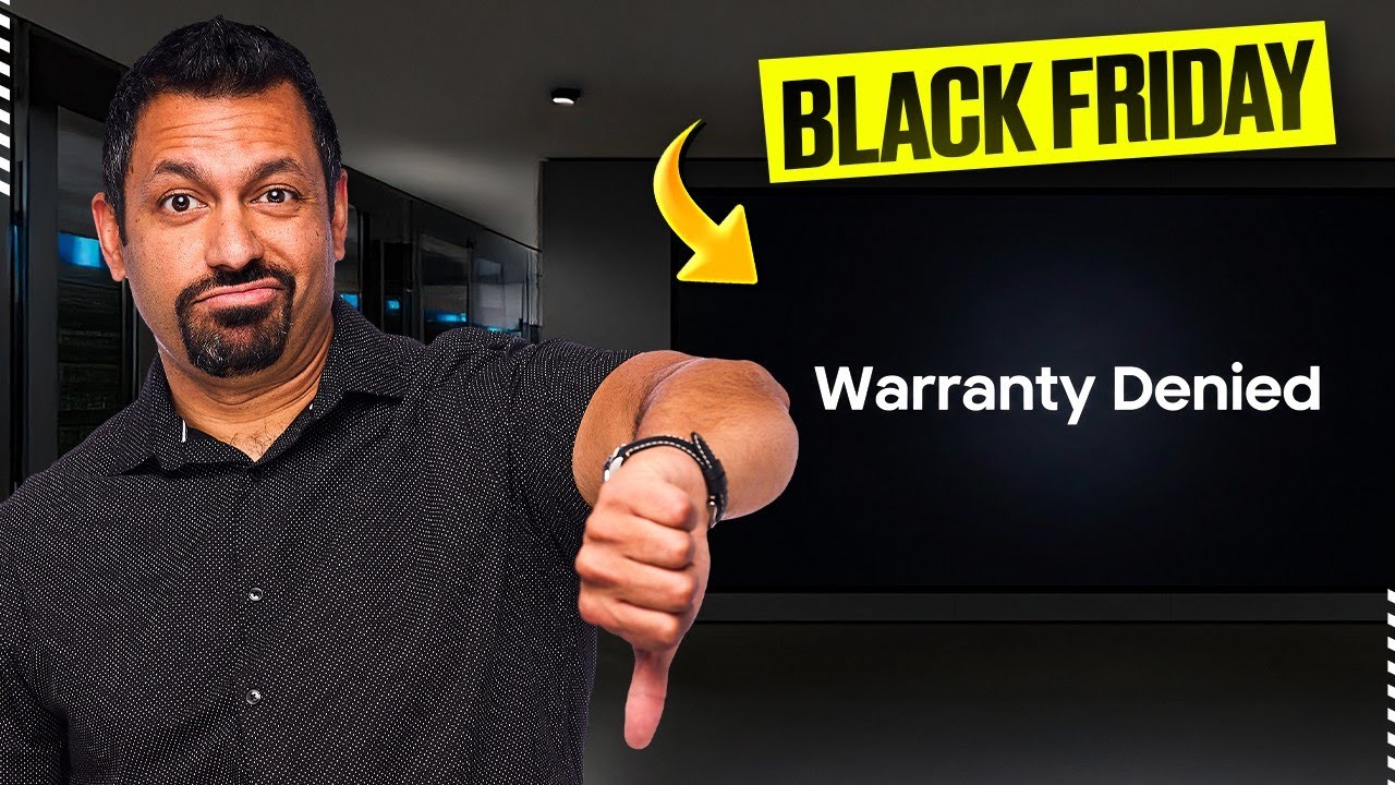 ПРЕДУПРЕЖДЕНИЕ о Черной пятнице: посмотрите это перед покупкой телевизора