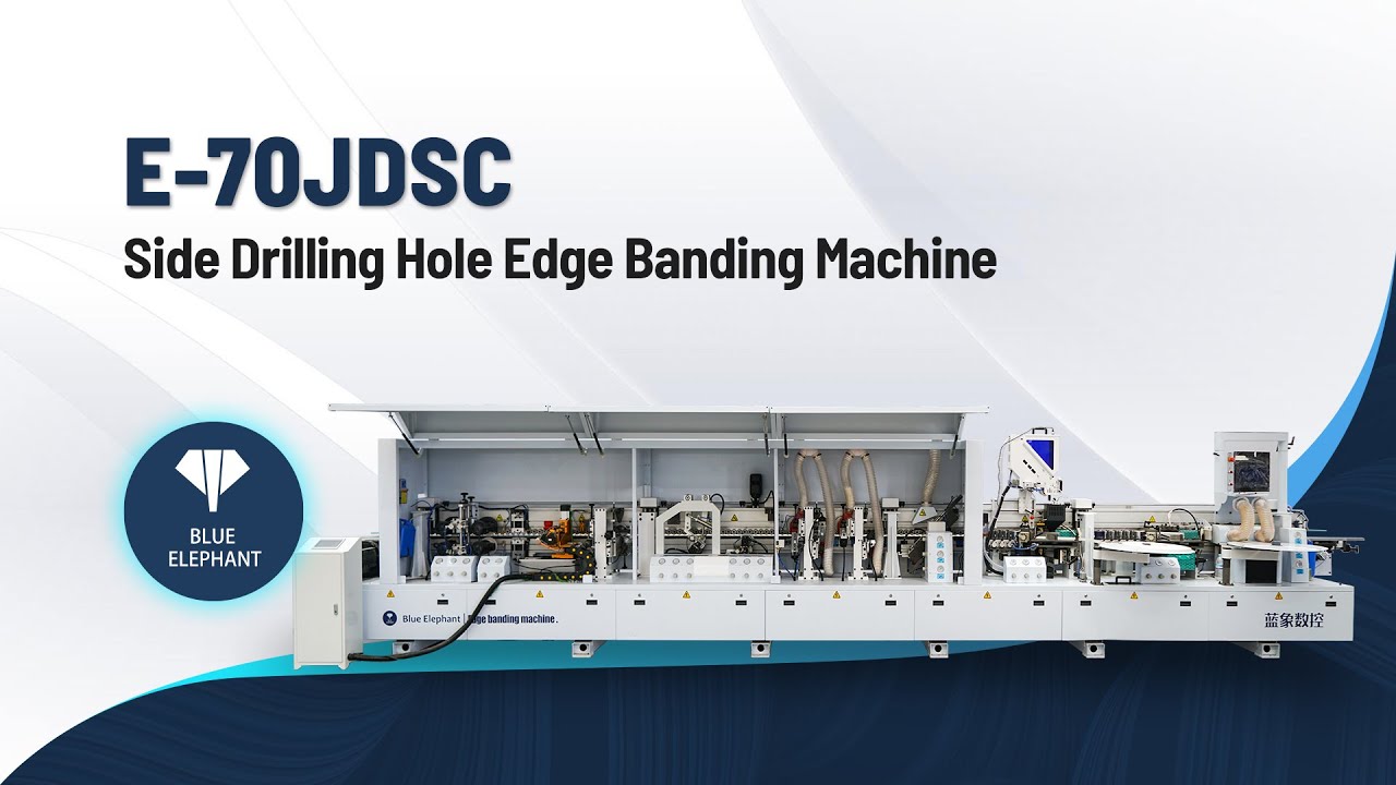 E70JDSC Side Drilling Hole Edge Banding Machine Automatic Edgebander for Dilling Sale in France FR
