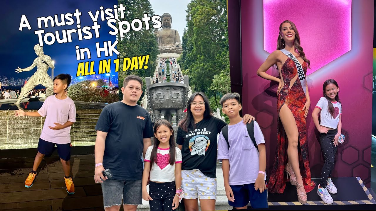 Hong Kong Day 2 (Big Buddha, Madame Tussauds, The Peak Tram, Victoria Harbour)