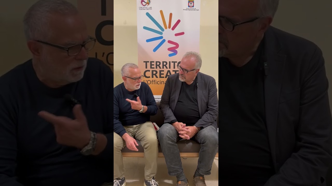 Territori Creativi | L'intervista a Guido Santilio di ADI Puglia e Basilicata