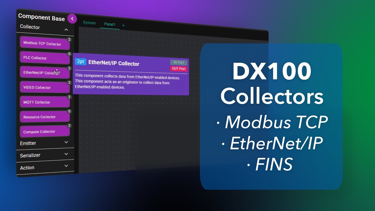 DX100 Set-Up Guide | Collectors Part 1: Modbus TCP, EtherNet/IP, FINS