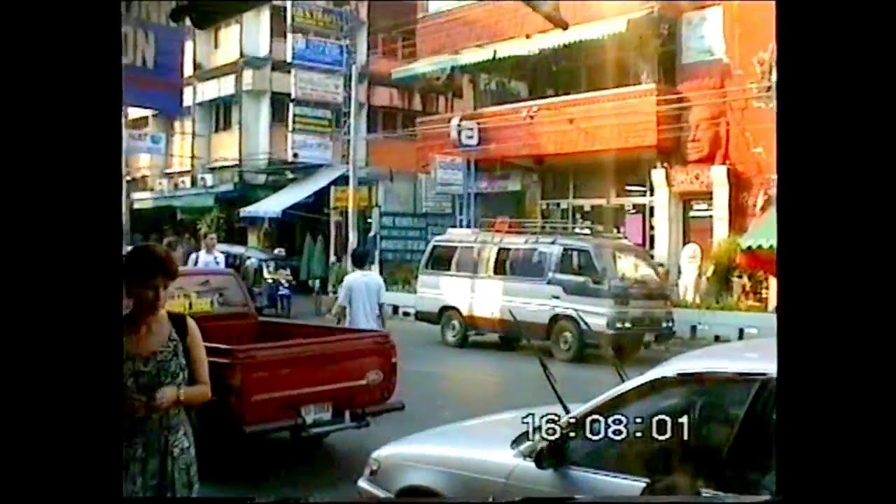 Khao San Rd./Bangkok 🇹🇭 ข้าวสาร/กรุงเทพฯ🌍1996 HD - What a difference!!!