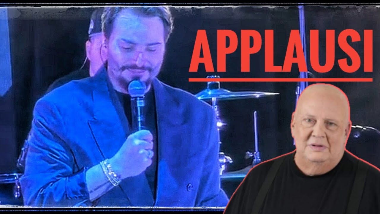 Tony Colombo ricorda Vincenzo D'Agostino applausi e lacrime al suo concerto
