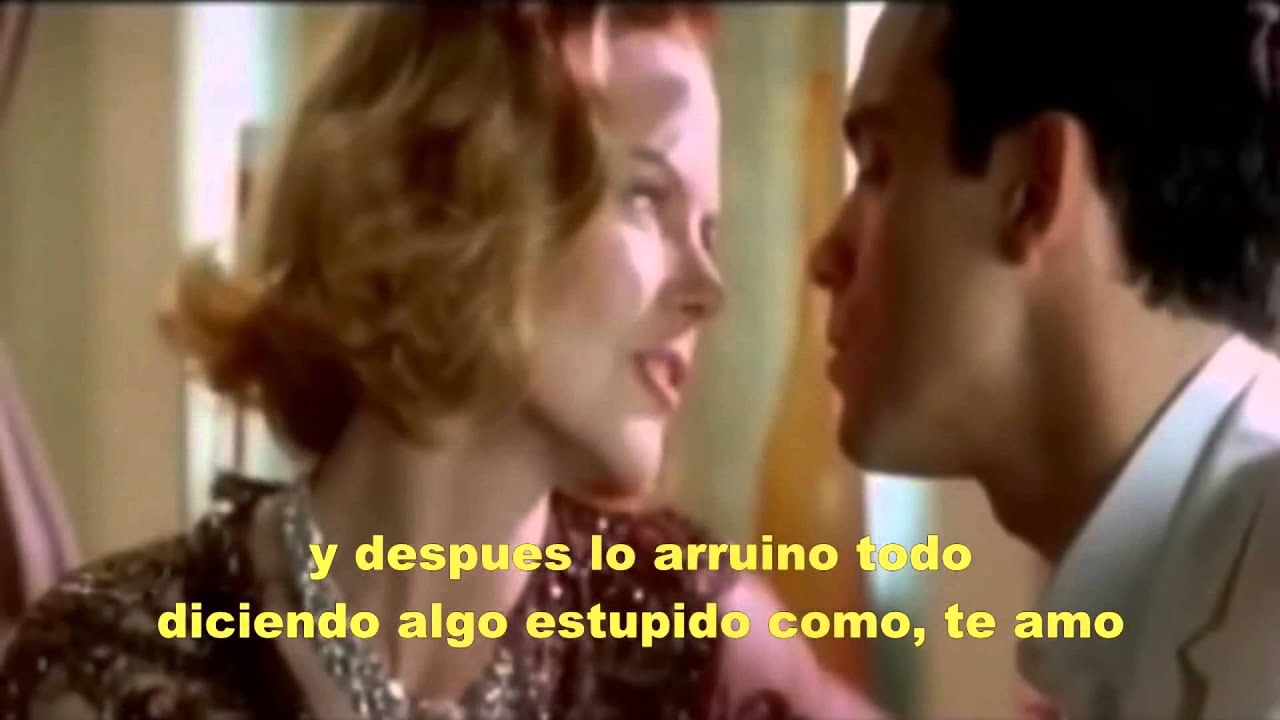 Robbie Williams and Nicole Kidman Smething Stupid subtitulos espa&ntilde;ol