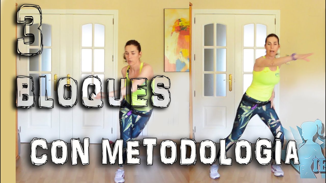 COREOGRAFÍA DE AERÓBIC SIMETRICA/ 3 BLOQUES DCH/3 IZQ/INMA ENRIMON