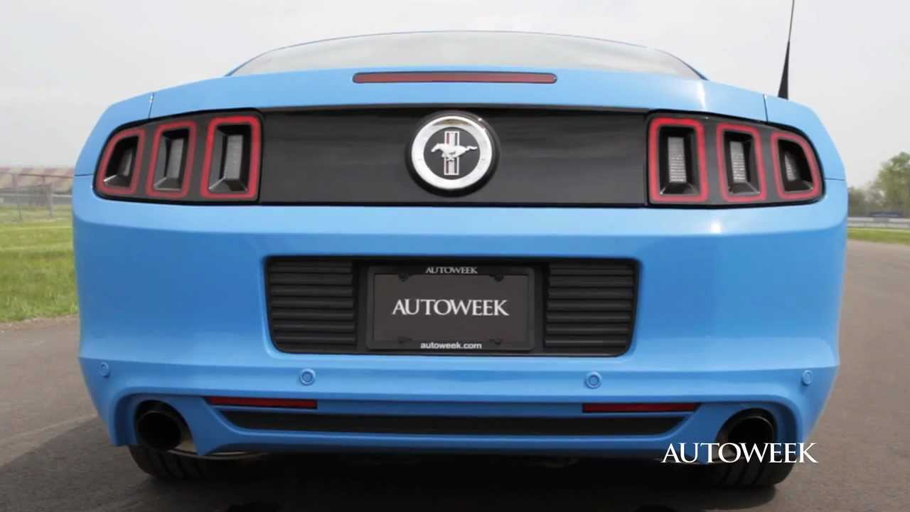 2013 Ford Mustang V6 Coupe Premium  at the track - Autoweek Drives