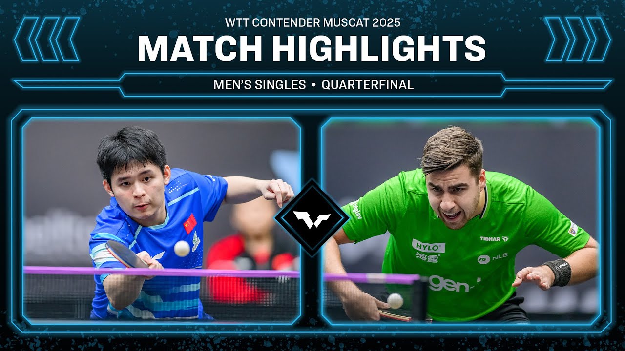 Lin Shidong vs Darko Jorgic | MS QF | WTT Contender Muscat 2026