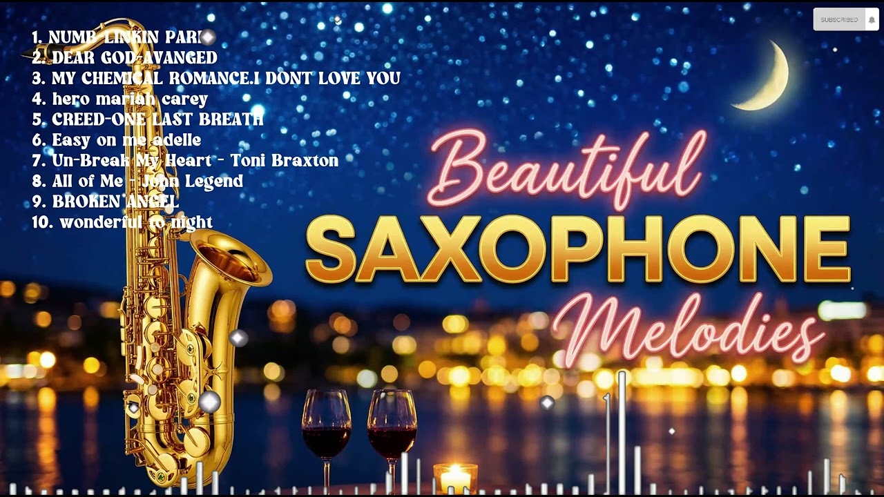 Best Saxophone Instrumental Love Songs 🎷 Beautiful & Relaxing Melodies