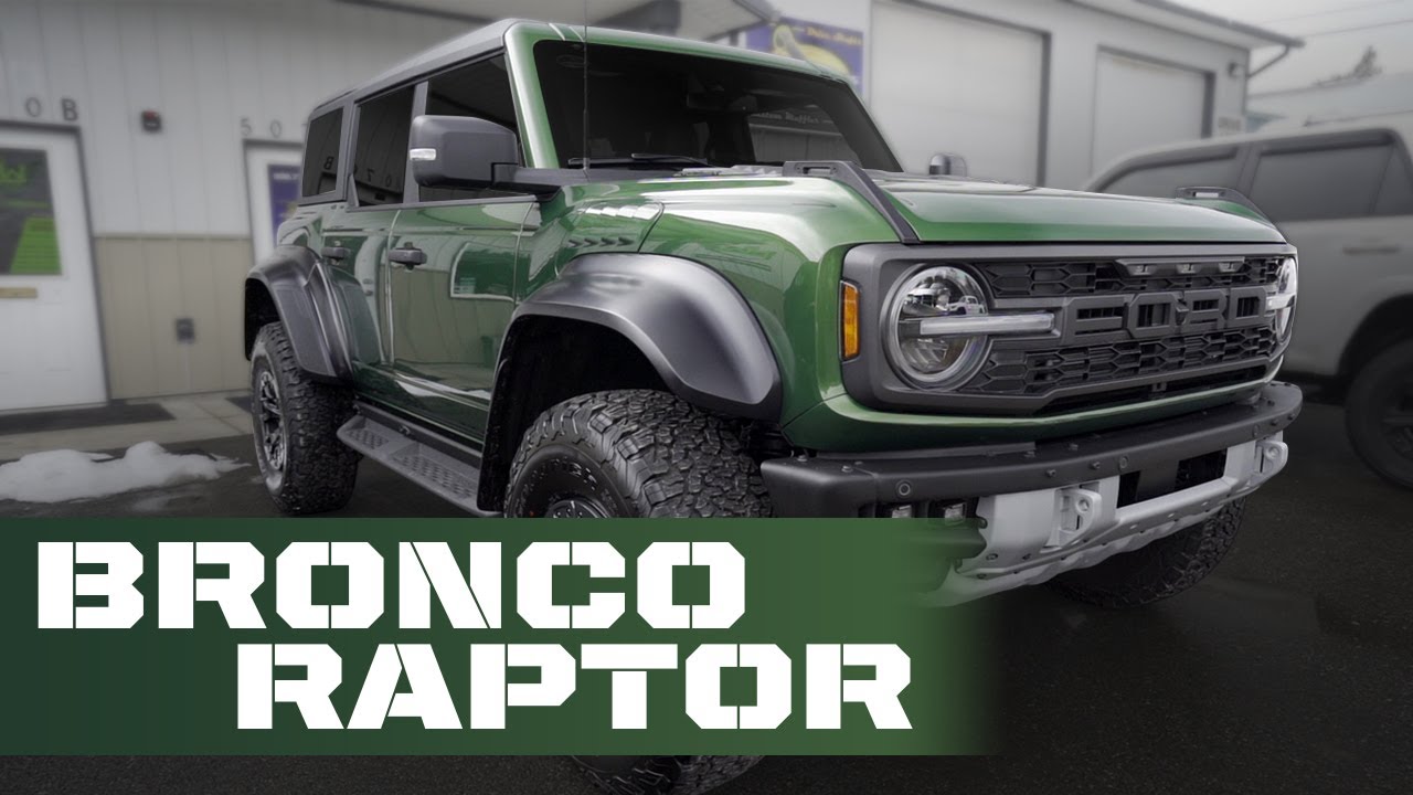 Full Body PPF on a Bronco Raptor