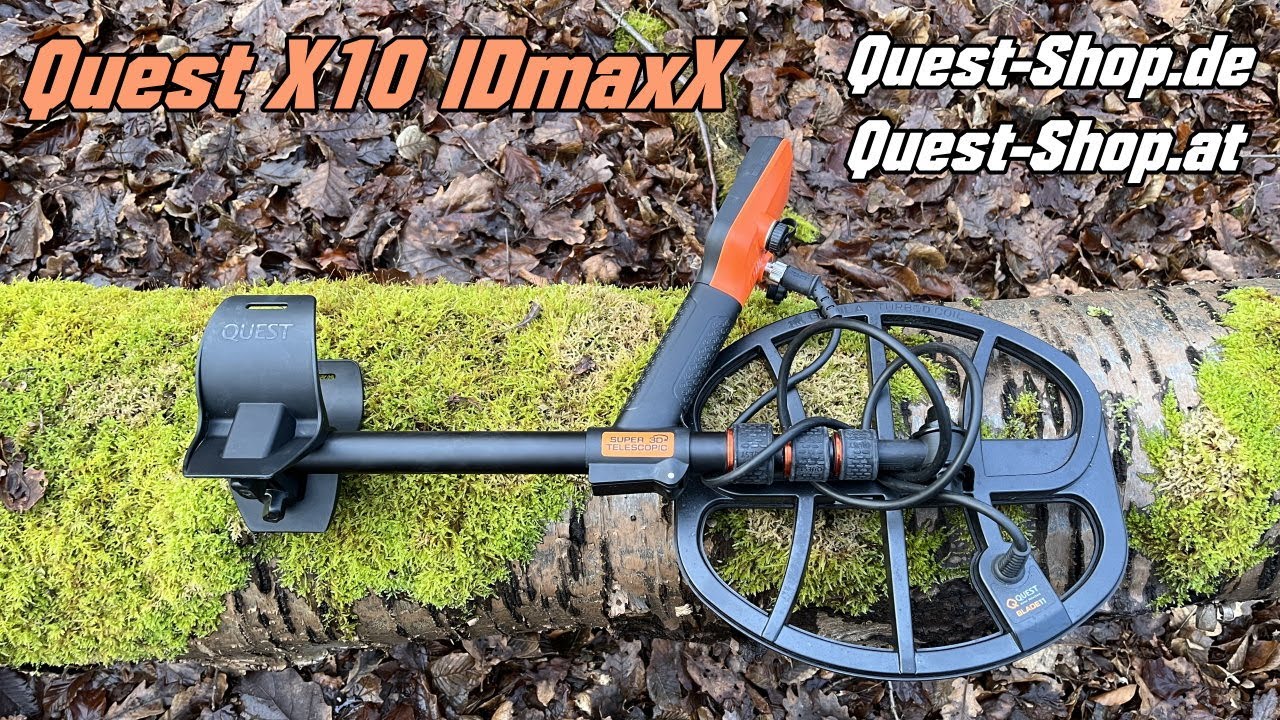Quest-Shop.de 👉 Der Quest Q10 IDmaxX  Metalldetektor