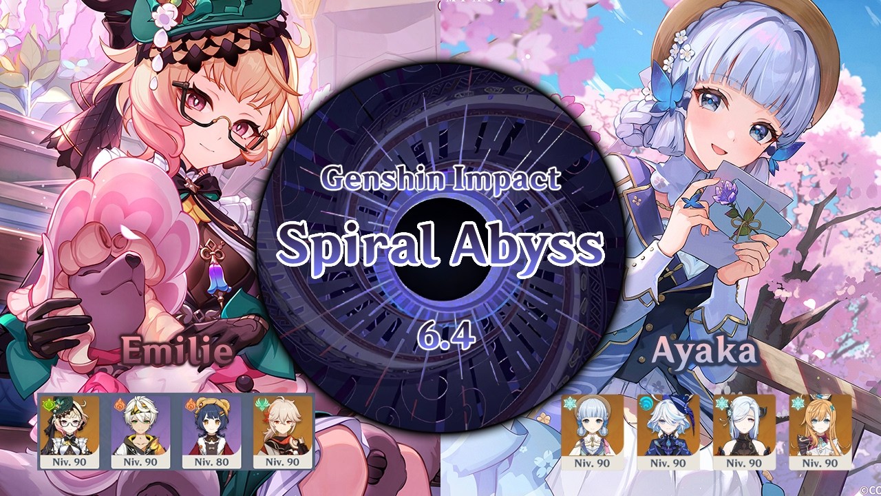 Emilie - Kamisato Ayaka | Spiral Abyss Floor 12 v6.4