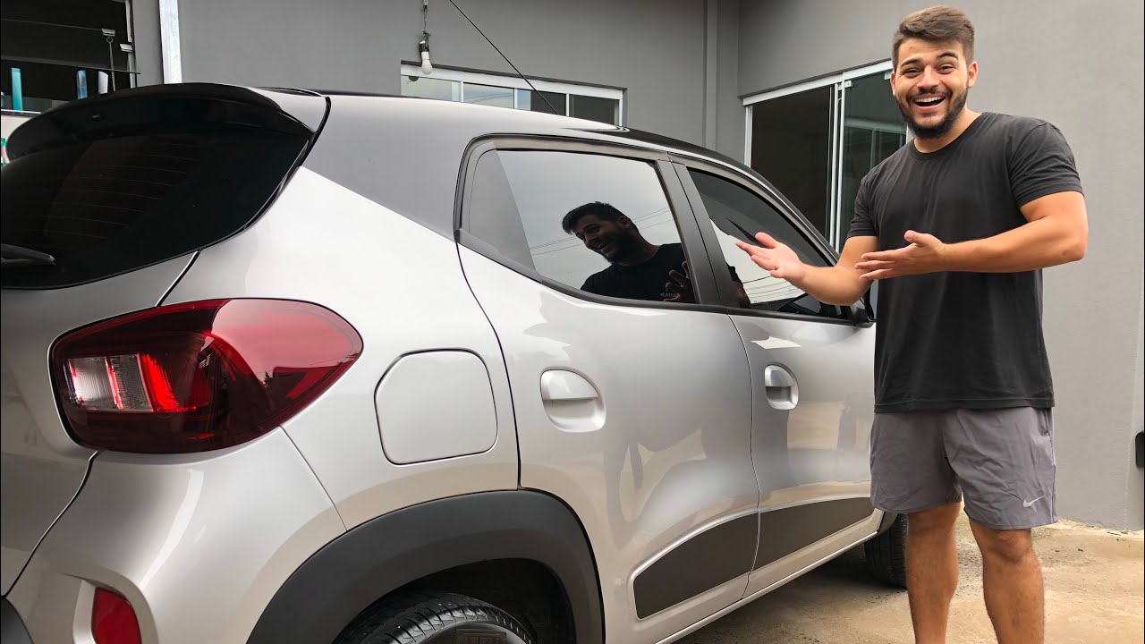 CONSUMO DO RENAULT KWID 2023/2024 NA CIDADE!