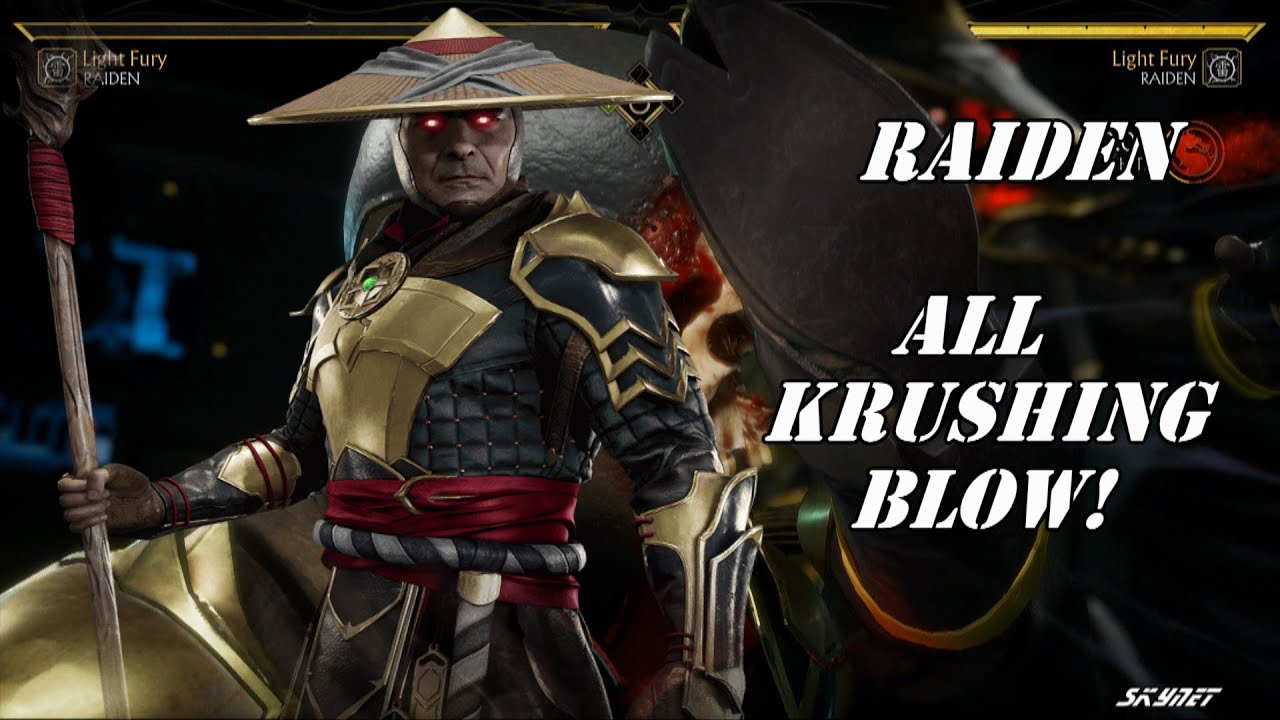 MORTAL KOMBAT 11 RAIDEN ALL KRUSHING BLOW!