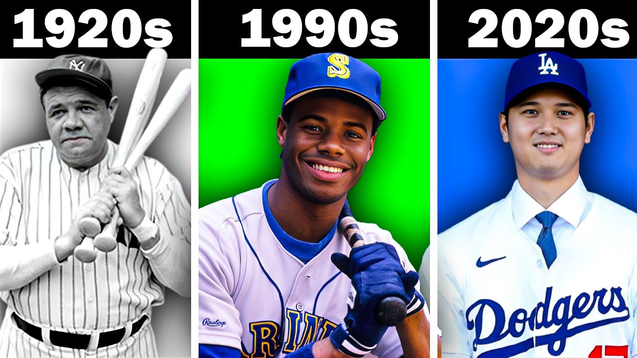 The Best Player From Every Decade In MLB History