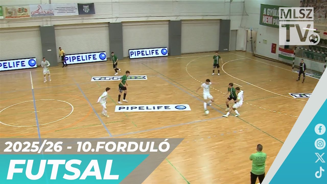 Halad&aacute;s VSE &ndash; Aramis SE | 0-5 | F&eacute;rfi Futsal NB I | 10. fordul&oacute; | MLSZTV