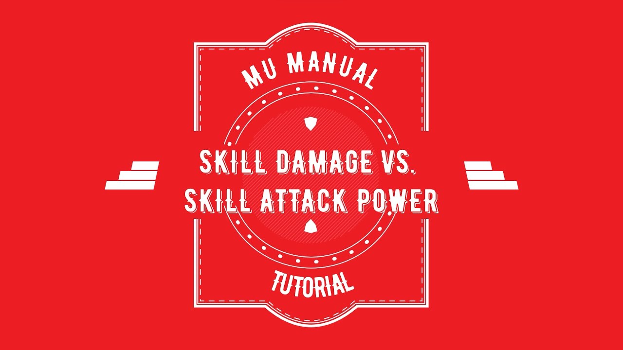 Tutorial - Skill Damage vs  Skill Attack Power (English/Spanish Subs).
