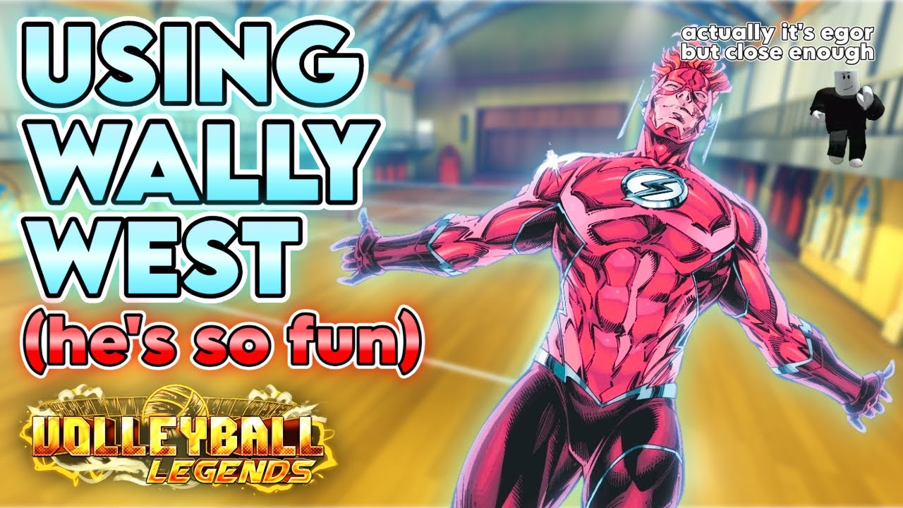 USING THE EXCLUSIVE WALLY WEST STYLE IN VOLLEYBALL LEGENDS (it's op)