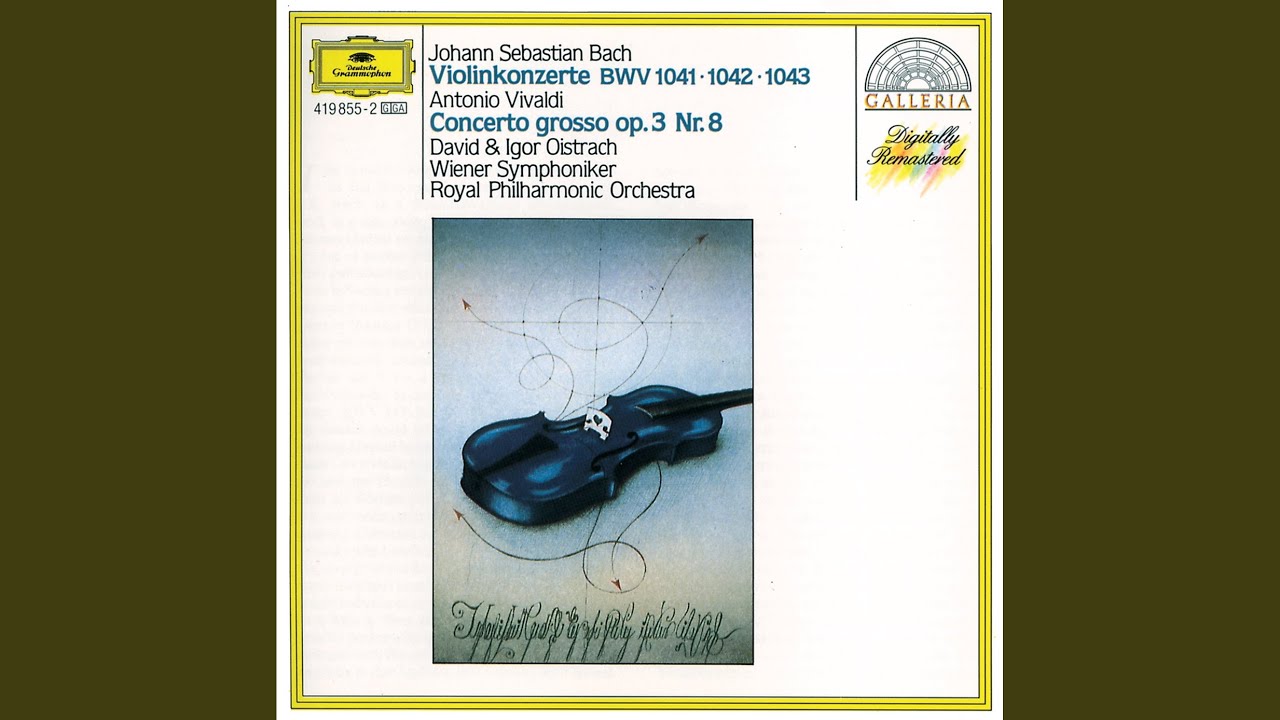 J.S. Bach: Violin Concerto No. 2 in E Major, BWV 1042: II. Adagio