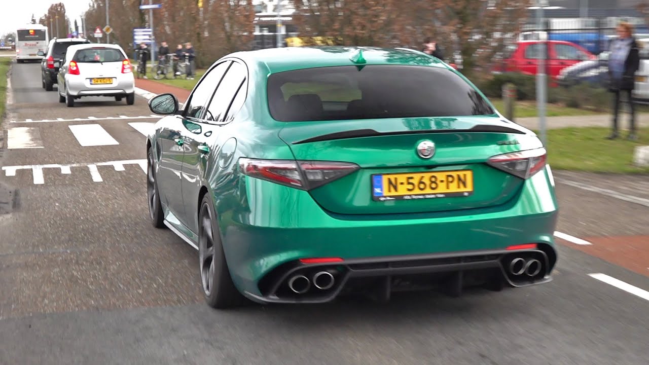Supercars Leaving Car Meet! Novitec 812SF, SF90 Stradale, Alfa Romeo QV, 992 GT3 Touring, R8 V10