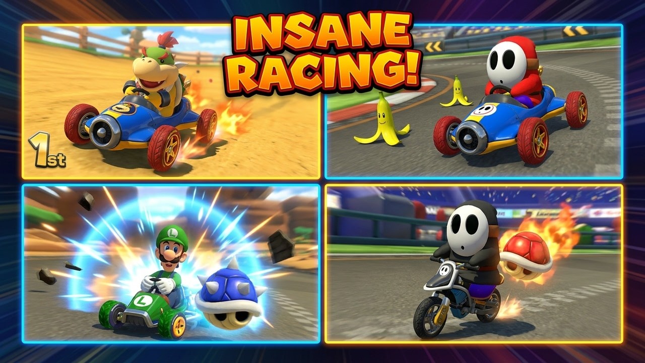 Mario Kart 8 Deluxe, часть 15 | Гонки один на один