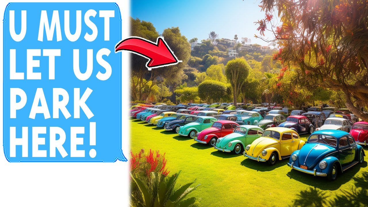 Rich Karen Let’s 50 People Park On My Private Land For Her Birthday Party!