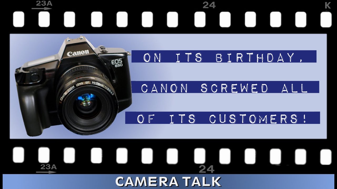 Canon EOS 650: Эра EOS началась с убийства! — Camera Talk