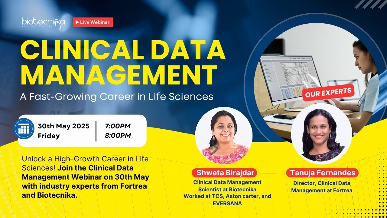 Clinical Data Management: A Fast-Growing Career in Life Sciences