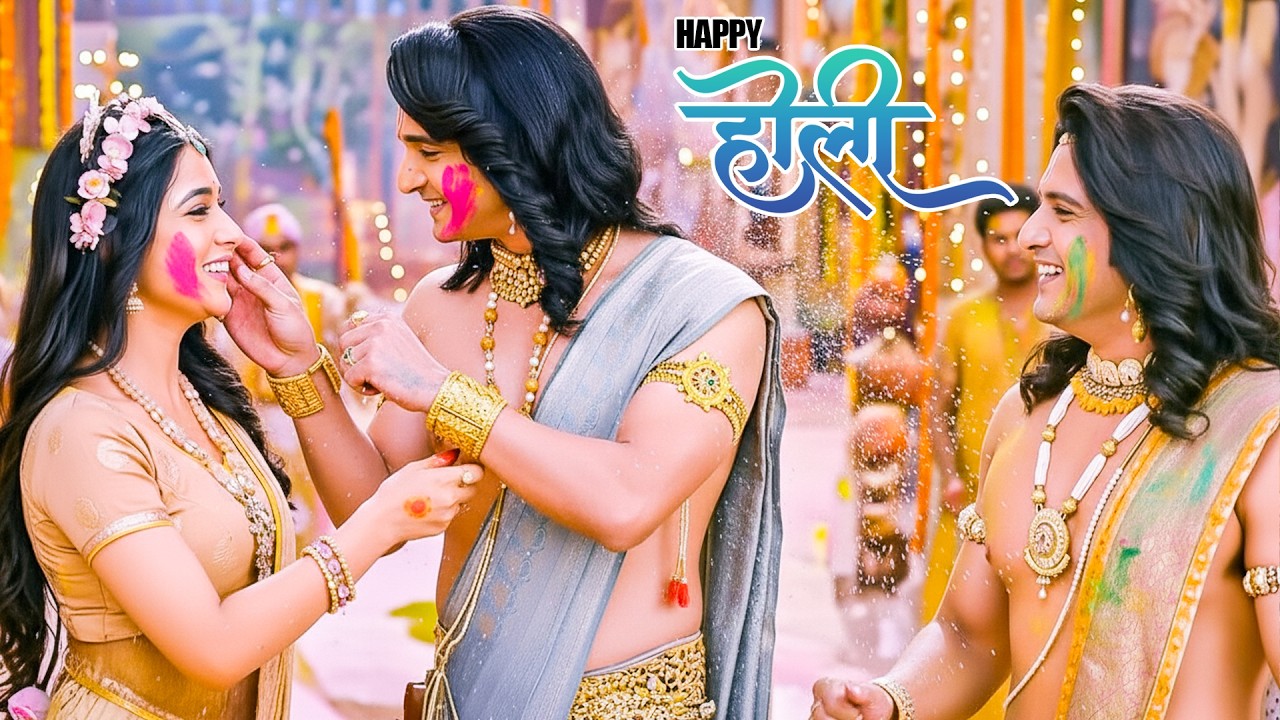 होली स्पेशल - प्रभु श्री राम ने माता सीता संग कैसे मनाया होली का पर्व ?श्रीमद् रामायण |Full Episode