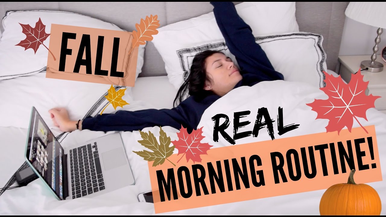 HERBST MORNING ROUTINE! ▹ AnnaMaria ♡