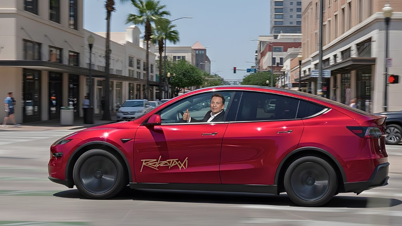 Tesla Robotaxi FINALLY HERE: Took Musk Around Austin With No Safety Driver, SHOCKING