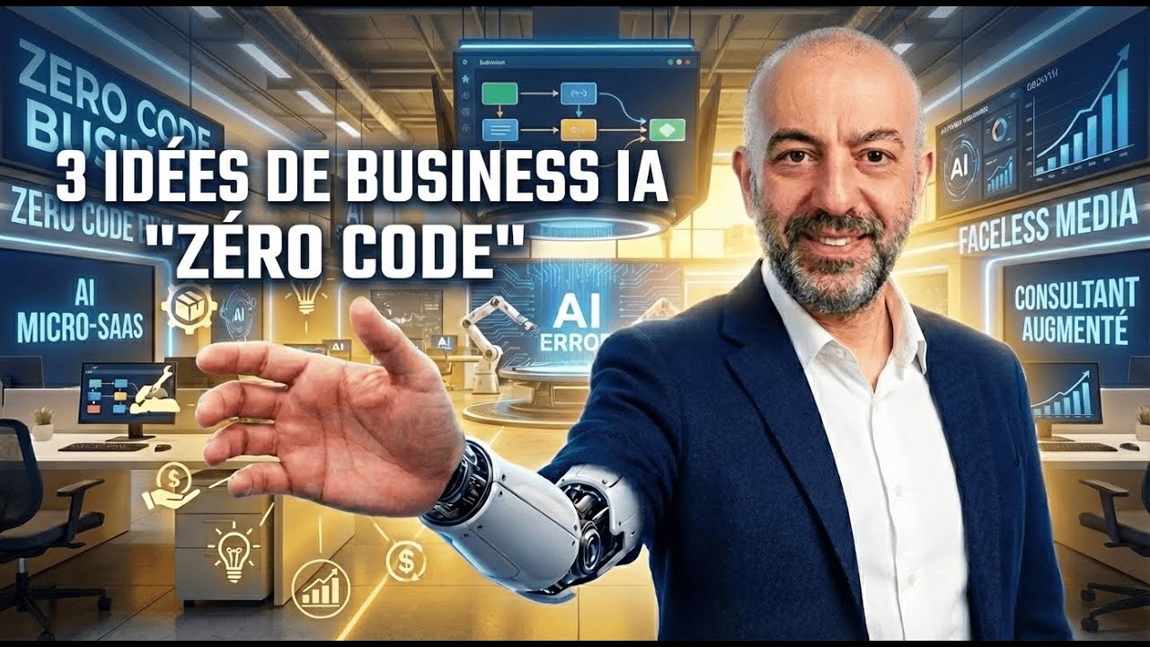3 IDÉES DE BUSINESS IA 
