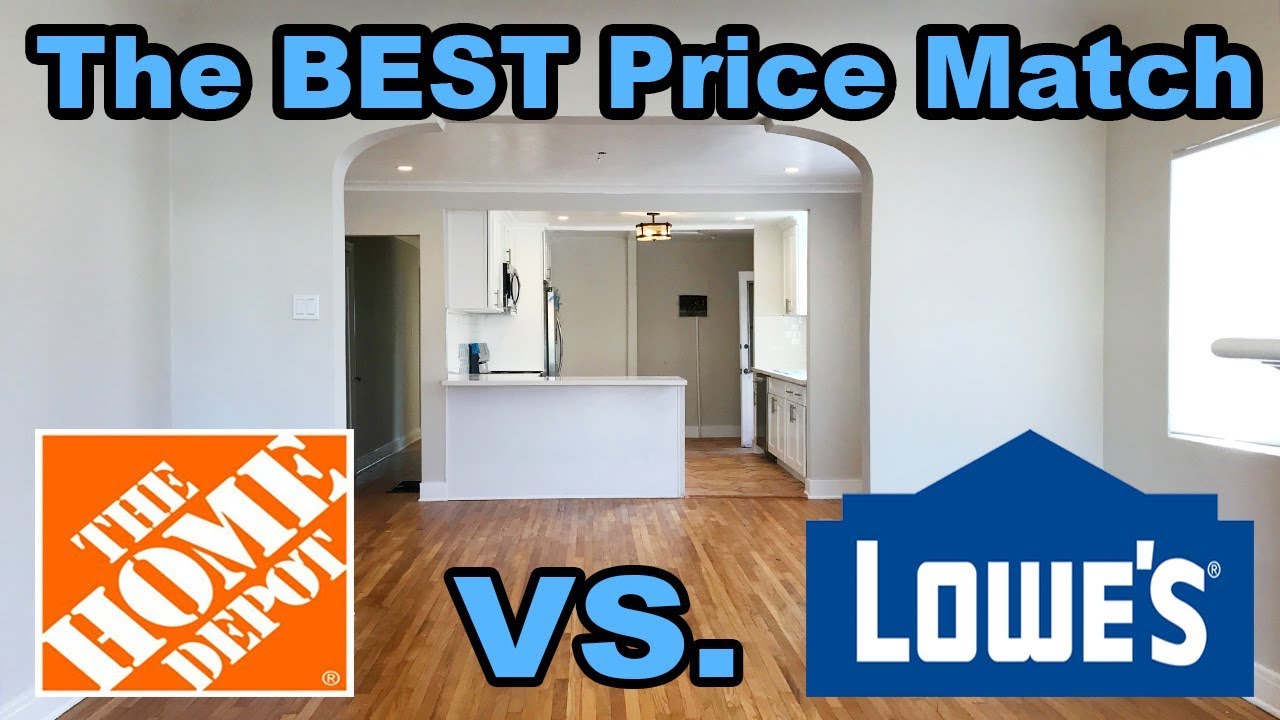 Renovation Day 35: Home Depot vs Lowes price match! And other ways to save money!