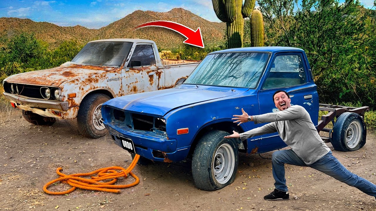 COMPRÉ OTRA DATSUN 620 para RESTAURAR la MÍA 