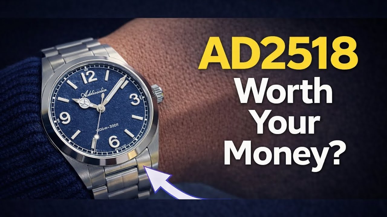 Addiesdive AD2518 — это лучшие бюджетные часы на данный момент?