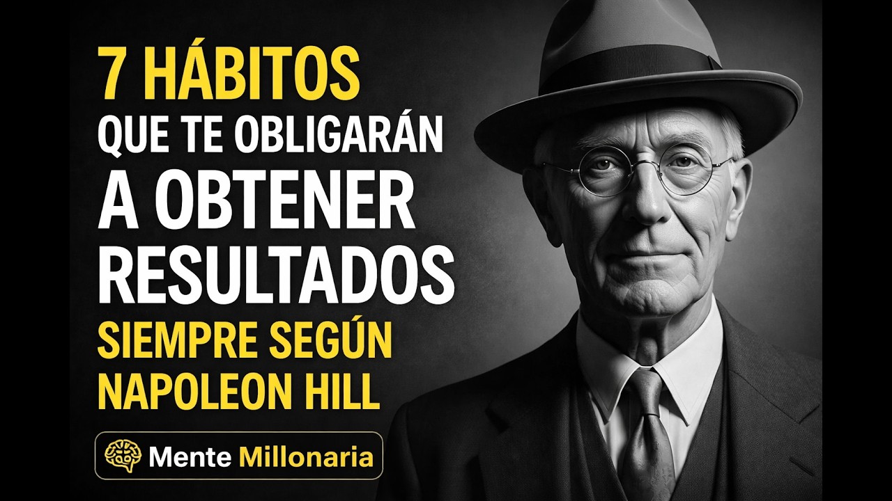 7 Hábitos Que Te Obligarão A Obtener Resultados Siempre Según Napoleon Hill | Mente Millonaria