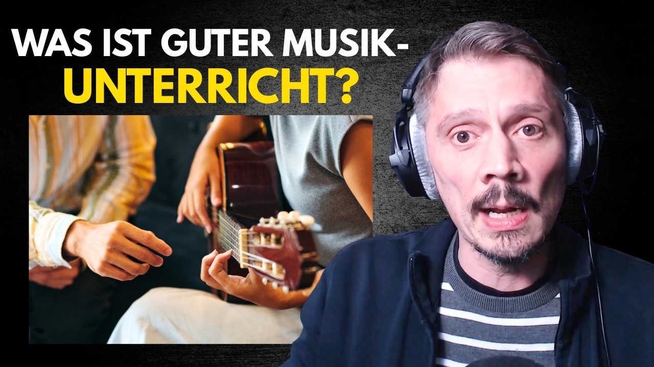 Ist mein Gitarrenlehrer eigentlich gut? So erkennst du guten Unterricht! | Kopflastig #Podcast 145
