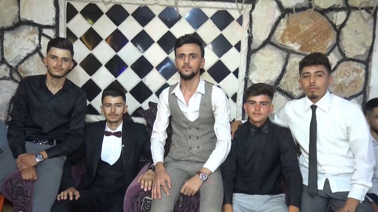 أفراح عشيرة الحمدون حفلة زفاف العريس ابراهيم  العبد الفنان مصطفى حمام صالة الباسل# الجزء الأول