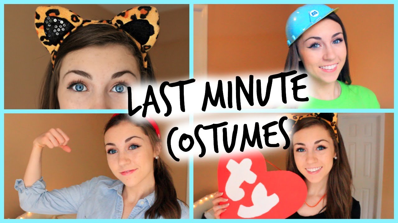 DIY Last Minute Halloween Costumes + Giveaway!