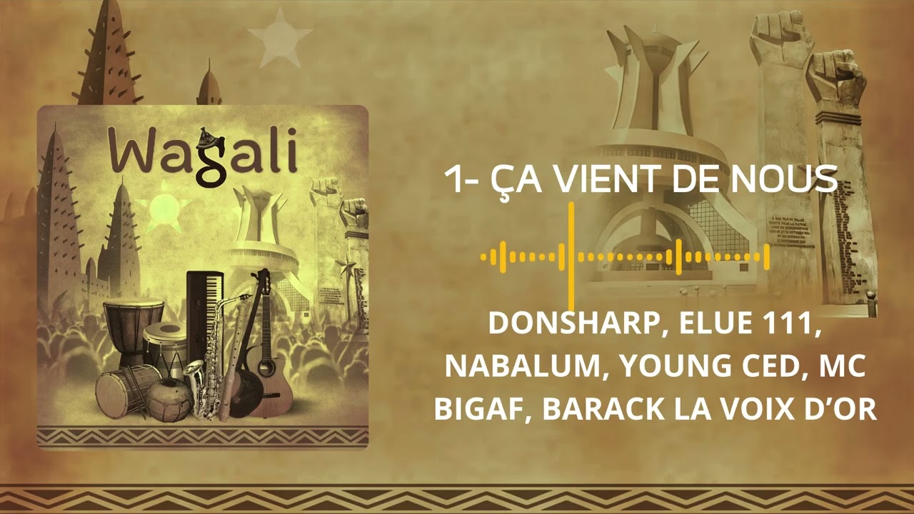 01. Donsharp, Elue 111, Nabalum, Young Ced, Mc Bigaf, Barack la voix d&rsquo;or - &Ccedil;a vient de nous