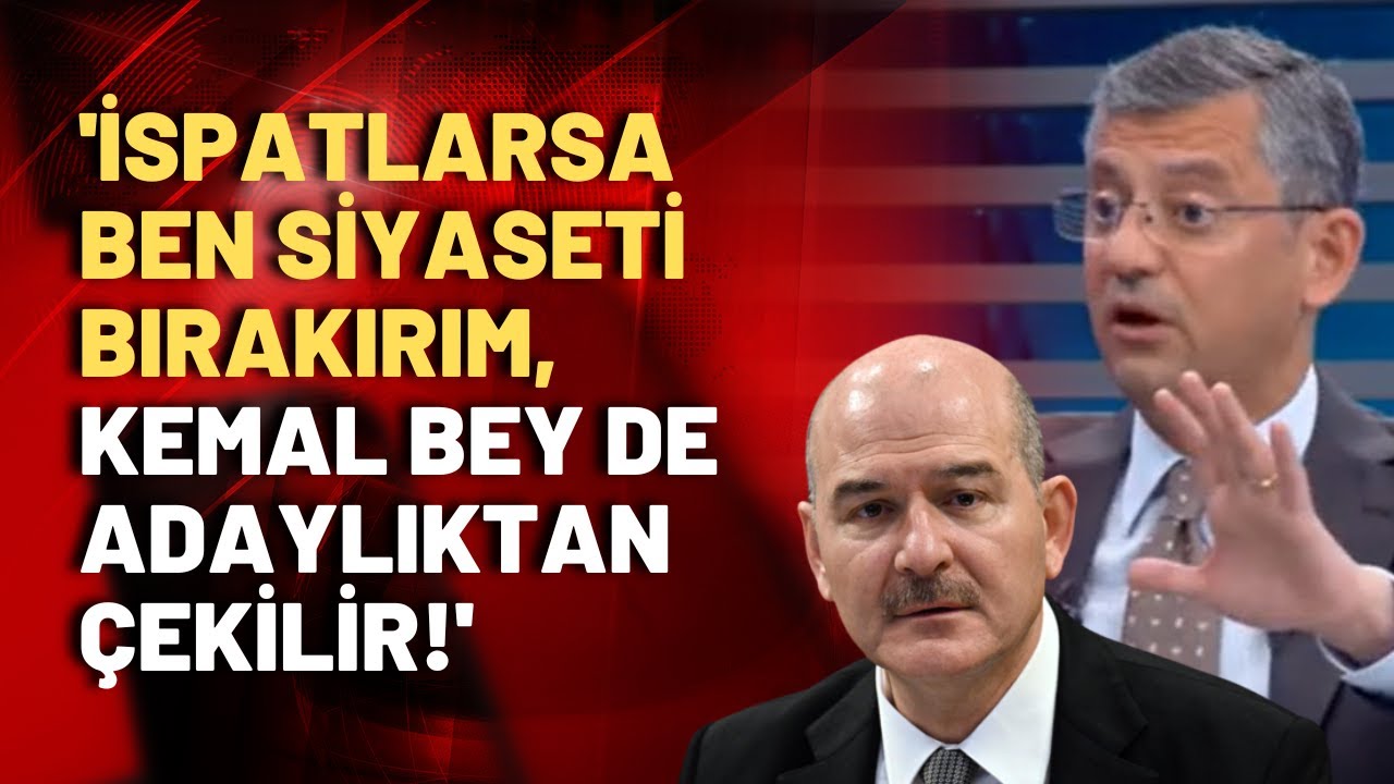 Özgür Özel'den Süleyman Soylu'ya: O sorudan sonra kimyası bozuldu, 'bir tanem' demeye başladı!