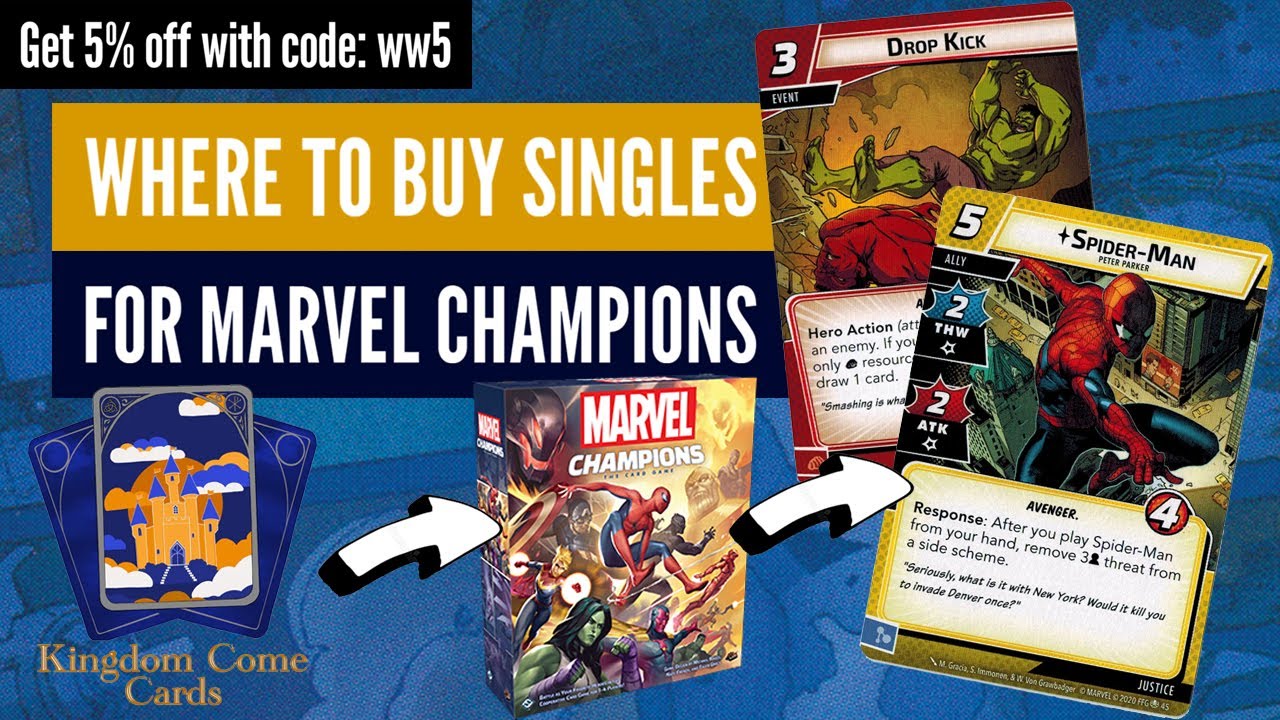 Where to buy Marvel Champions Singles | Kingdom Come Cards & Discount Code