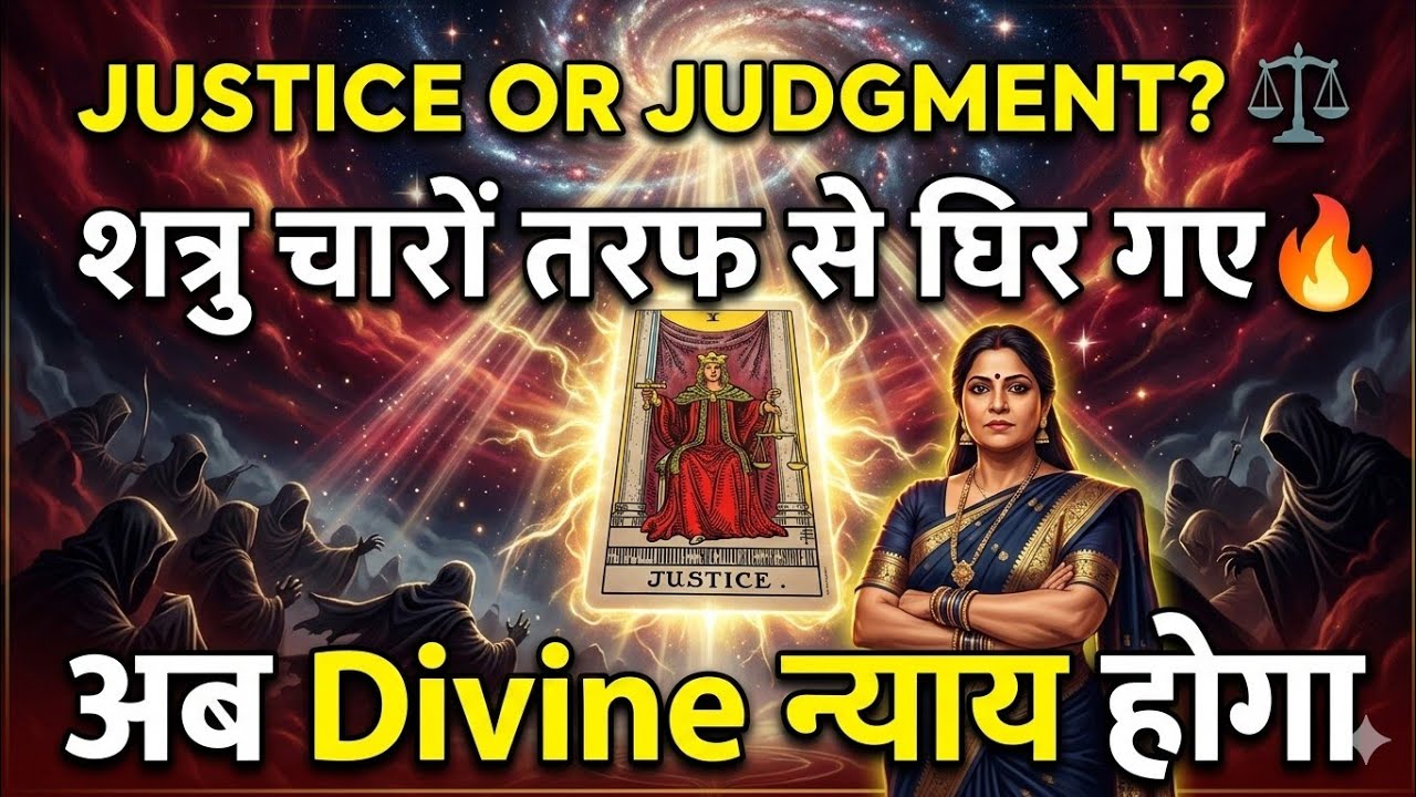 Justice or Judgment? 🔥 शत्रुओं को दशों दिशाओं से घेर लिया गया है | अब कोई भी नहीं बच पाएगा | #tarot 