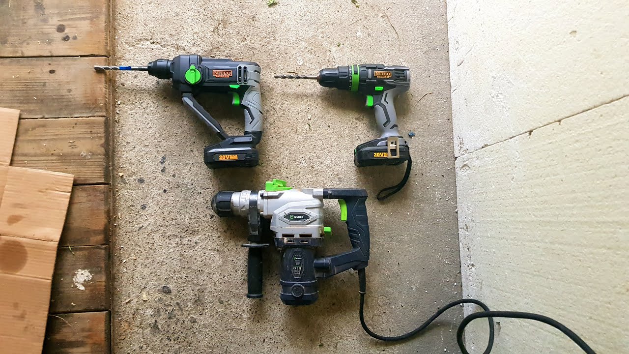 Wiertarka udarowa NITEO TOOLS 20V akumulatorowa TEST
