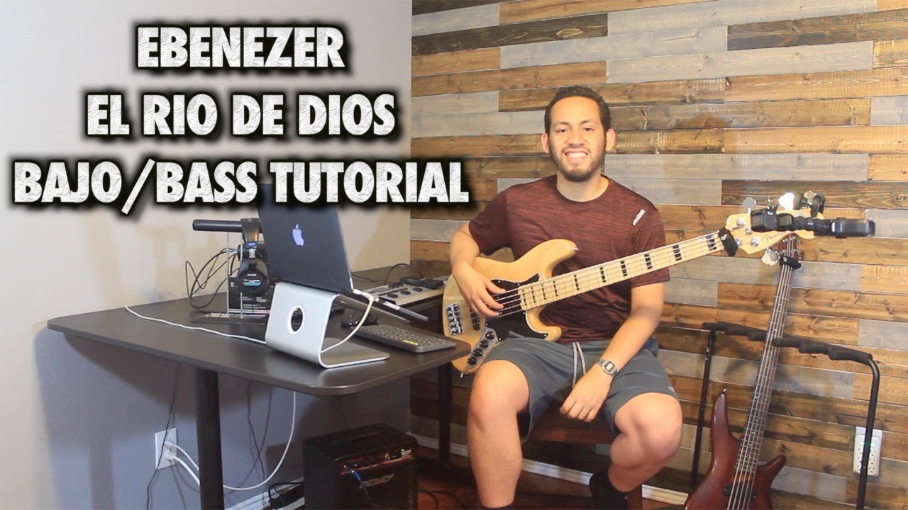 Ebenezer El Rio De Dios Bass/Bajo Tutorial With Tabs (HD)
