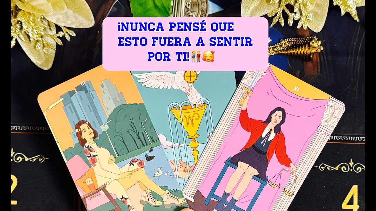 😍 ¡QUE TU PERSONA PIENSA DE TI HOY!😏 NUNCA PENSE QUE SENTIRIA ESTE SENTIMIENTO POR TI💞lectura tarot💌