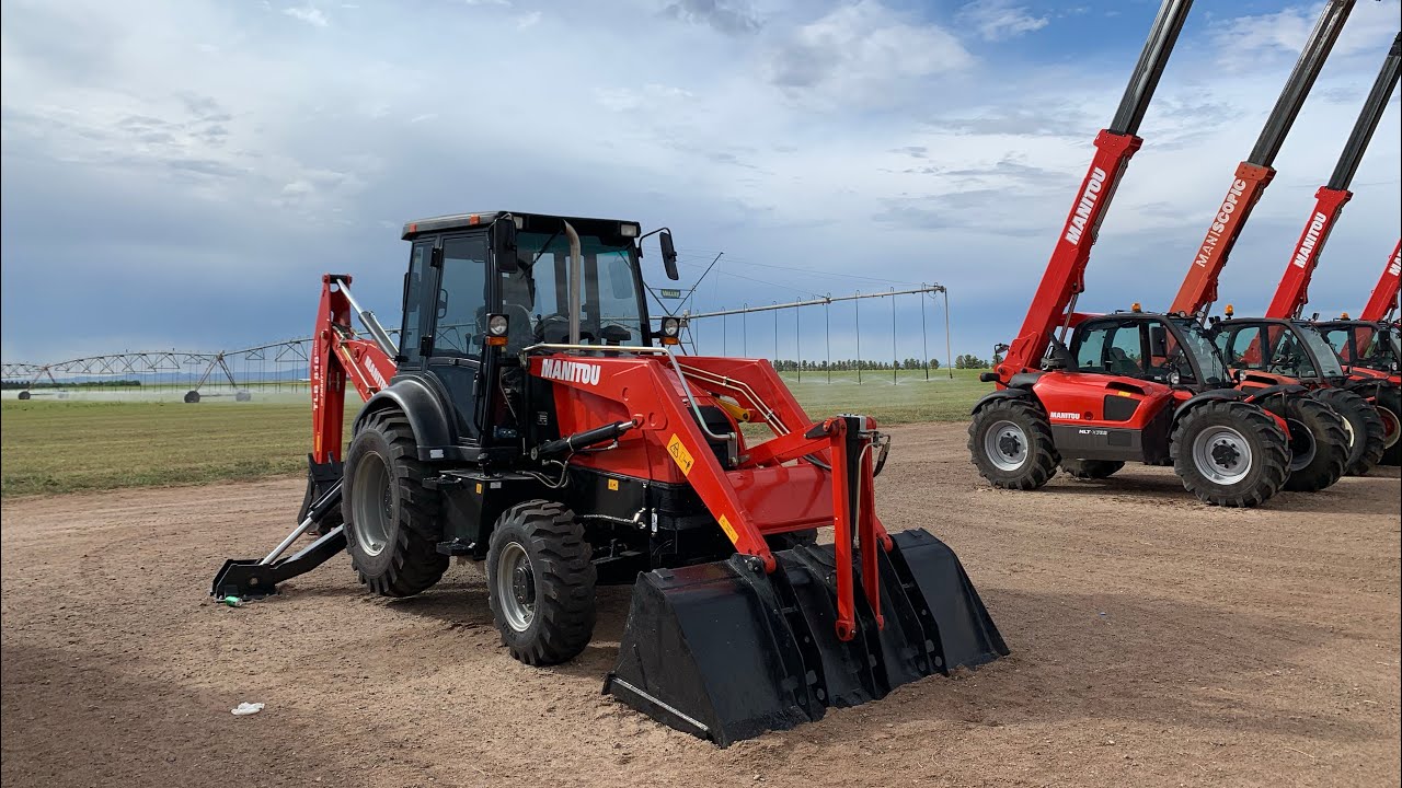 TLB818 Manitou Retroexcavadora