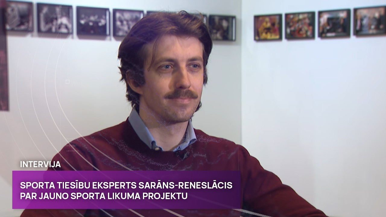Sporta tiesību eksperts Jānis Sarāns-Reneslācis par jauno sporta likuma projektu | Sporta Studija