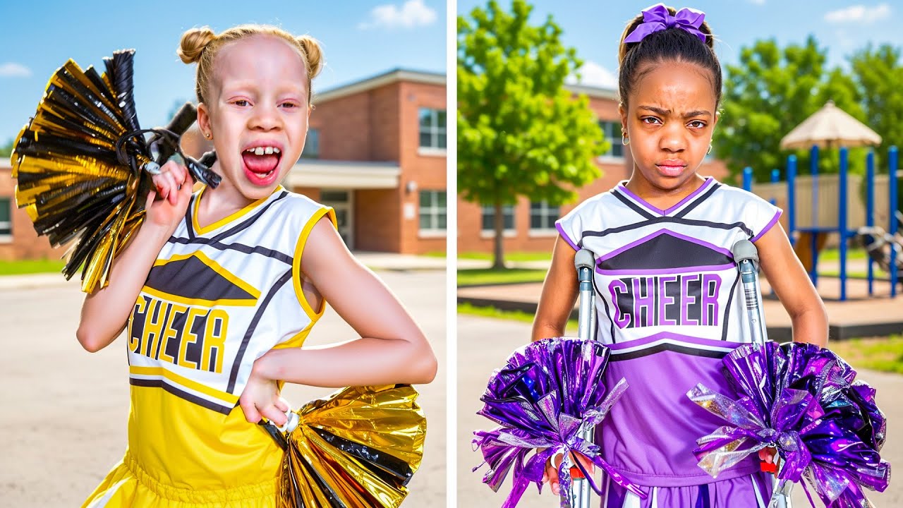 GOOD CHEERLEADER vs BAD CHEERLEADER, Sibling Rivalry | D.C.’s Family 