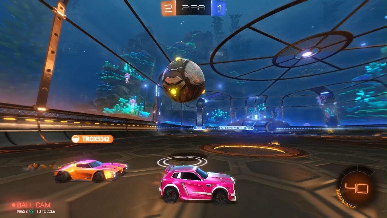 Playing rocket with my friends